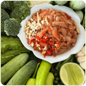 ញាំបង្គា ស្នាដៃខ្មែរ